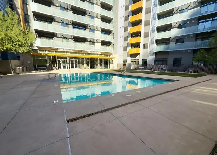 Centric 2br In Heart Of Dtphx Free Garage Parking Apartamento Phoenix