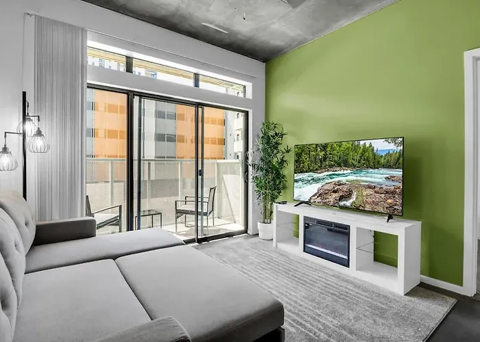 Centric 2br In Heart Of Dtphx Free Garage Parking Apartamento Phoenix